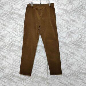 Framew Casual Pants Tapered Corduroy Brown